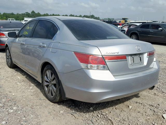 1HGCP2F87CA038794 - 2012 HONDA ACCORD EXL SILVER photo 3