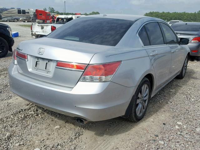 1HGCP2F87CA038794 - 2012 HONDA ACCORD EXL SILVER photo 4