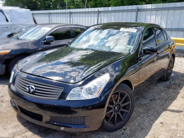 JNKCV61F29M050195 - 2009 INFINITI G37 BLACK photo 2