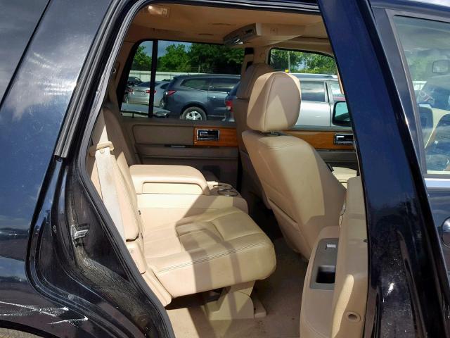 5LMFU27557LJ18168 - 2007 LINCOLN NAVIGATOR BLACK photo 6
