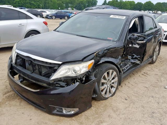 4T1BK3DB8CU458880 - 2012 TOYOTA AVALON BAS BLACK photo 2