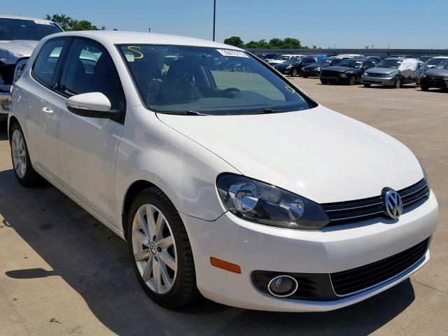 WVWBM7AJXBW148881 - 2011 VOLKSWAGEN GOLF WHITE photo 1