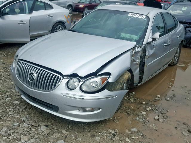 2G4WD582091144968 - 2009 BUICK LACROSSE C SILVER photo 2