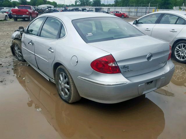 2G4WD582091144968 - 2009 BUICK LACROSSE C SILVER photo 3