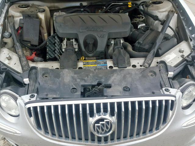 2G4WD582091144968 - 2009 BUICK LACROSSE C SILVER photo 7