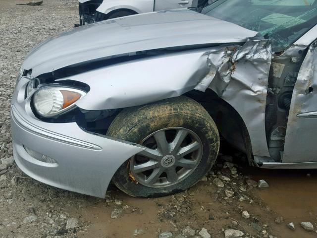 2G4WD582091144968 - 2009 BUICK LACROSSE C SILVER photo 9