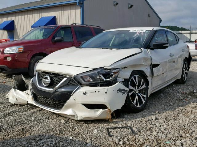 1N4AA6AP3JC402147 - 2018 NISSAN MAXIMA 3.5 WHITE photo 2