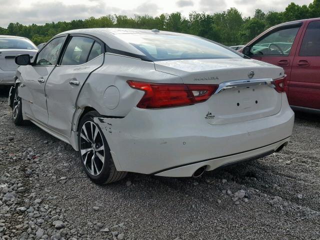 1N4AA6AP3JC402147 - 2018 NISSAN MAXIMA 3.5 WHITE photo 3