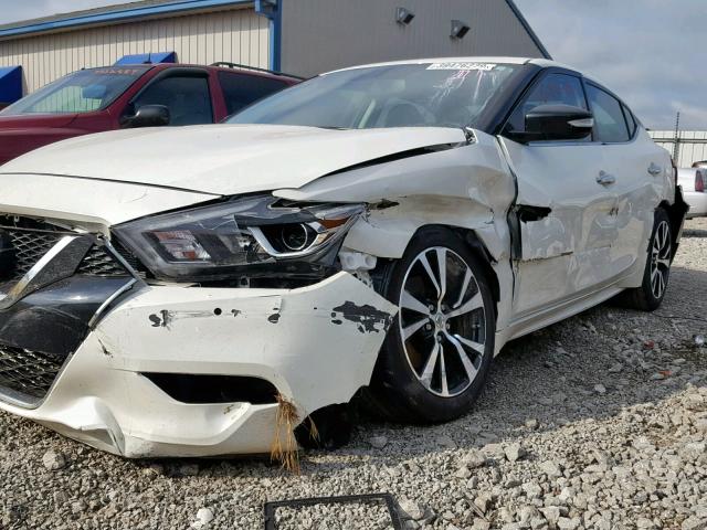 1N4AA6AP3JC402147 - 2018 NISSAN MAXIMA 3.5 WHITE photo 9