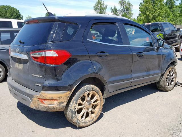 MAJ6P1WL5JC169899 - 2018 FORD ECOSPORT T BLACK photo 4