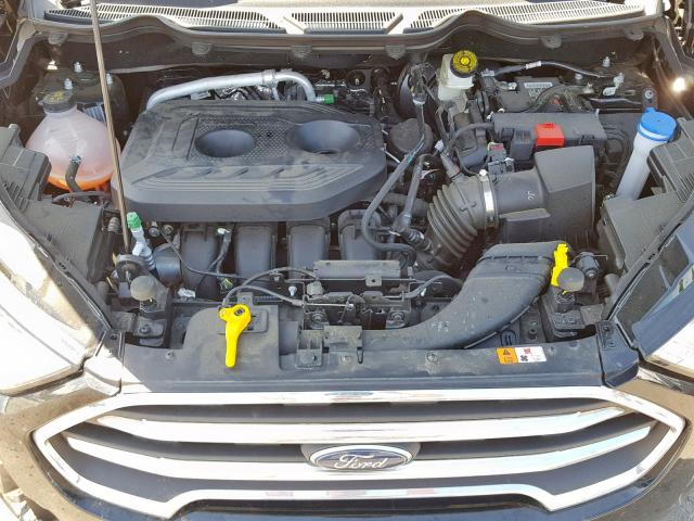 MAJ6P1WL5JC169899 - 2018 FORD ECOSPORT T BLACK photo 7