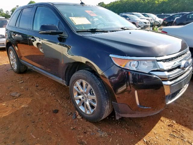 2FMDK3JC3EBB20737 - 2014 FORD EDGE SEL BROWN photo 1