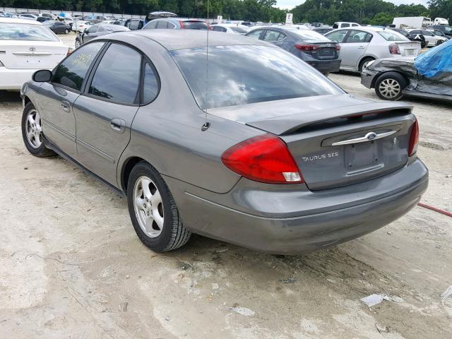 1FAFP55S33A228074 - 2003 FORD TAURUS SES GRAY photo 3