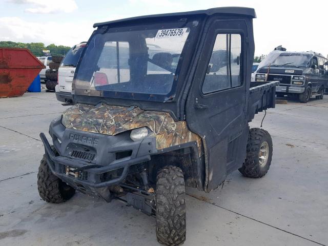 4XATH76A5B2240951 - 2011 POLARIS RANGER 800 BROWN photo 2