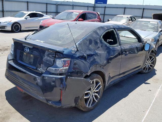 JTKJF5C76GJ018184 - 2016 TOYOTA SCION TC BLACK photo 4