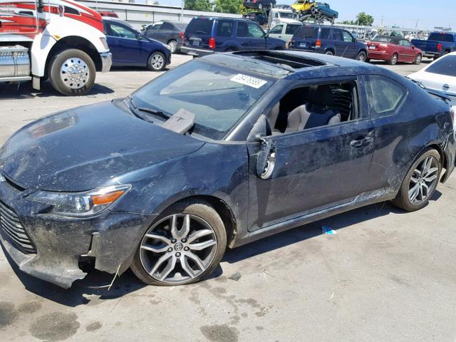 JTKJF5C76GJ018184 - 2016 TOYOTA SCION TC BLACK photo 9