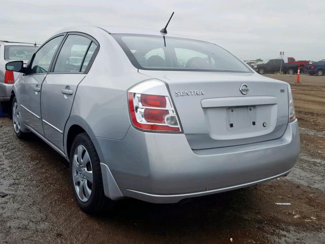 3N1AB61EX9L650808 - 2009 NISSAN SENTRA 2.0 SILVER photo 3