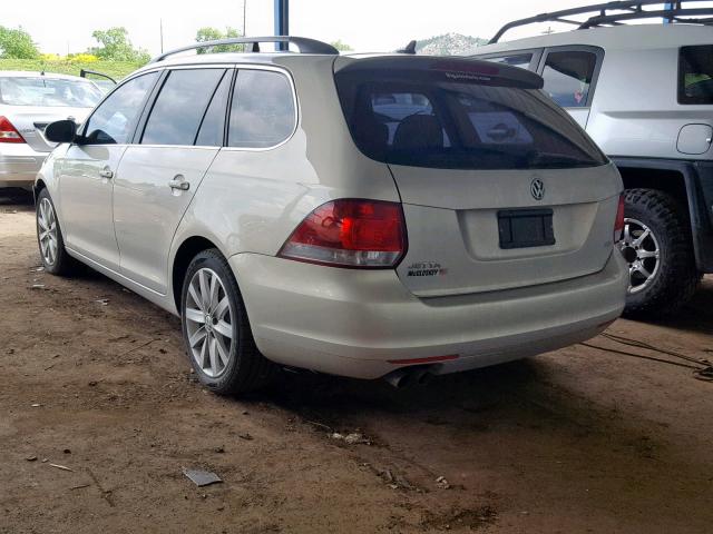 3VWPL7AJ0BM713113 - 2011 VOLKSWAGEN JETTA TDI SILVER photo 3