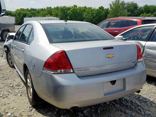 2G1WA5E39F1131716 - 2015 CHEVROLET IMPALA LIM SILVER photo 3