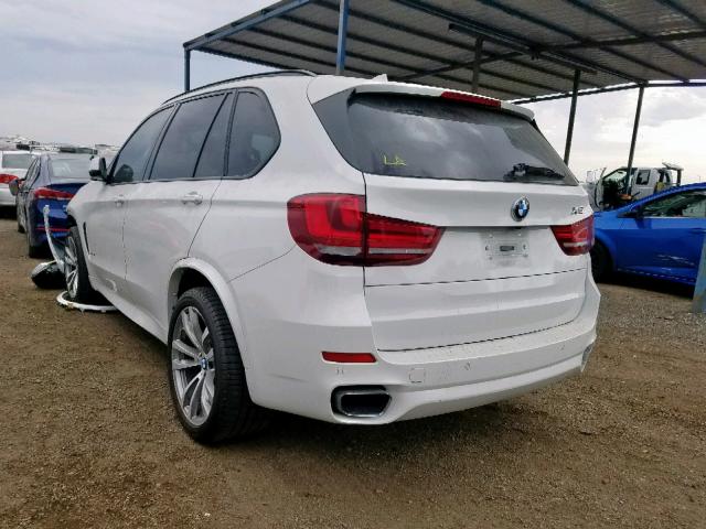 5UXKR2C56E0H34331 - 2014 BMW X5 SDRIVE3 WHITE photo 3