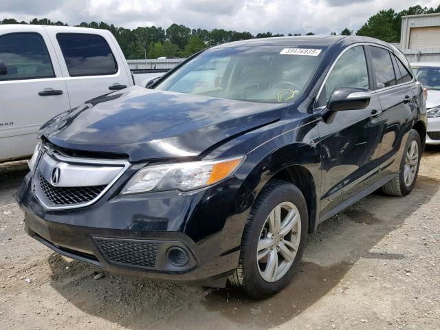 5J8TB3H34EL005698 - 2014 ACURA RDX BLACK photo 2