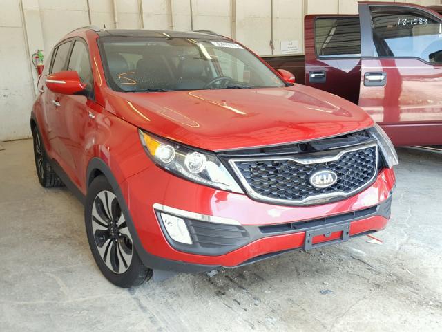 KNDPCCA68C7187459 - 2012 KIA SPORTAGE S RED photo 1