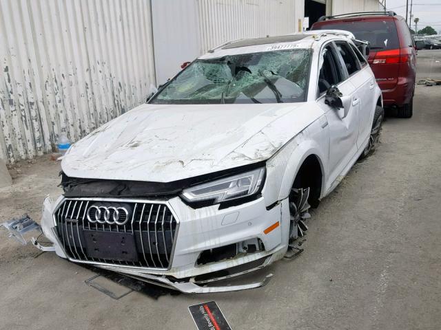 WA18NAF42HA062892 - 2017 AUDI A4 ALLROAD WHITE photo 2