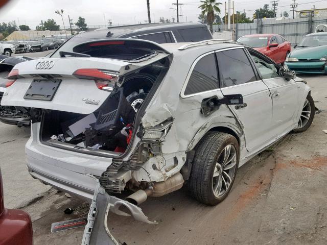 WA18NAF42HA062892 - 2017 AUDI A4 ALLROAD WHITE photo 4