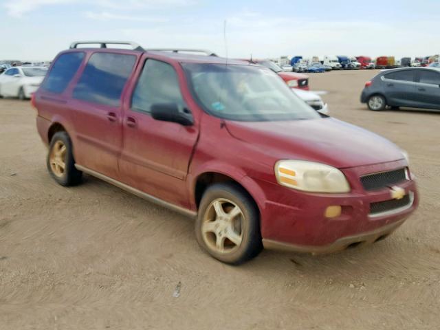 1GNDV33L85D214526 - 2005 CHEVROLET UPLANDER L RED photo 1