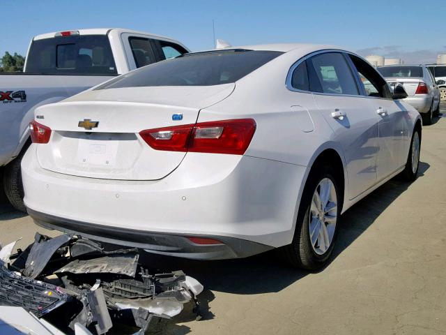 1G1ZF5SU4JF264512 - 2018 CHEVROLET MALIBU HYB WHITE photo 4