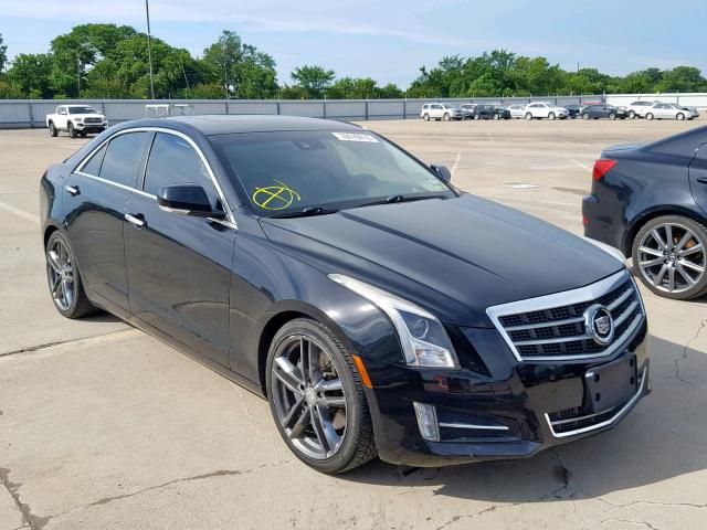 1G6AE5SX1D0166064 - 2013 CADILLAC ATS PREMIU BLACK photo 1