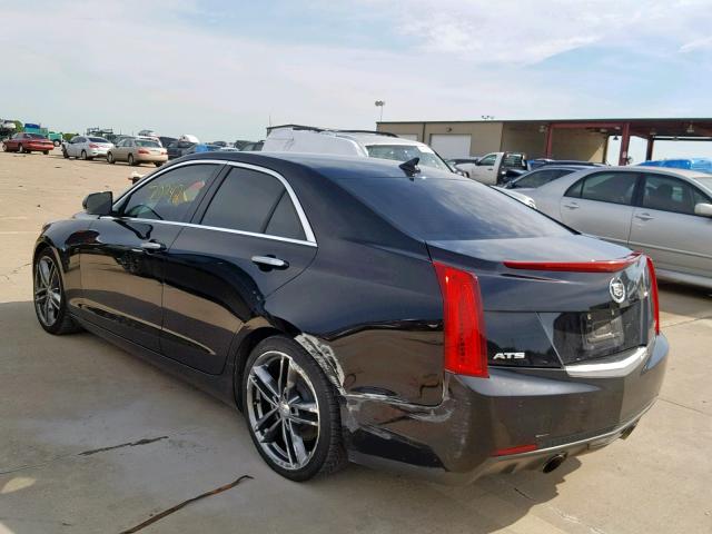 1G6AE5SX1D0166064 - 2013 CADILLAC ATS PREMIU BLACK photo 3