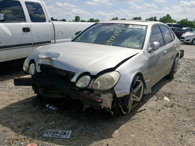 JT8BD68S6Y0114794 - 2000 LEXUS GS 300 SILVER photo 2