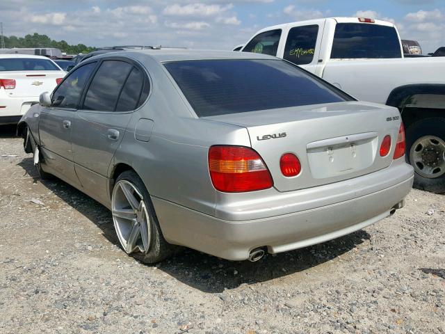 JT8BD68S6Y0114794 - 2000 LEXUS GS 300 SILVER photo 3