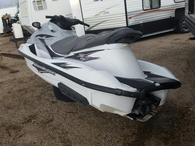 YAMA2016D101 - 2001 YAMAHA WAVERUNNER WHITE photo 3