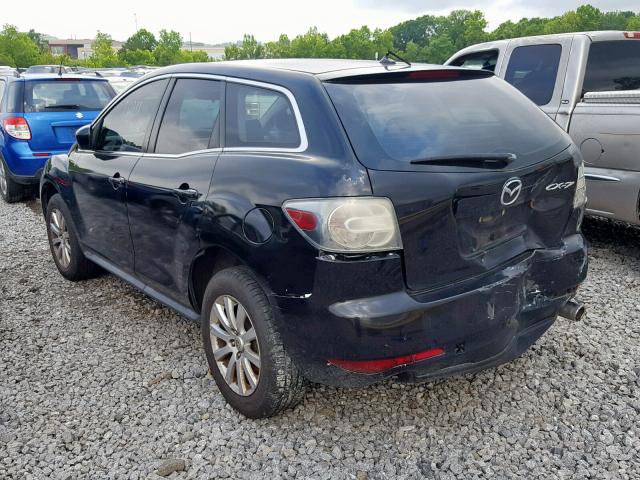 JM3ER2A58B0400822 - 2011 MAZDA CX-7 BLACK photo 3