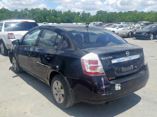 3N1AB6AP0AL717955 - 2010 NISSAN SENTRA 2.0 BLACK photo 3