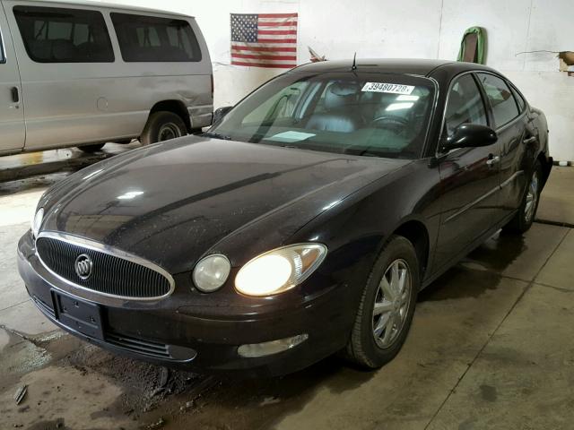 2G4WD532651234126 - 2005 BUICK LACROSSE C BLACK photo 2