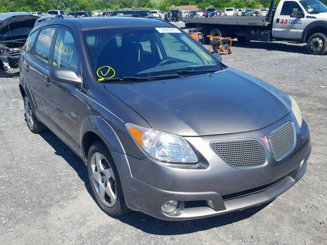 5Y2SL63855Z428556 - 2005 PONTIAC VIBE GRAY photo 1