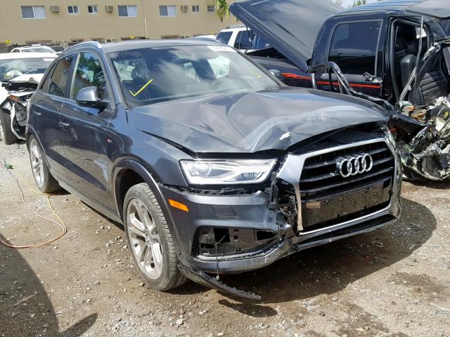 WA1BCCFS6JR009142 - 2018 AUDI Q3 PREMIUM GRAY photo 1