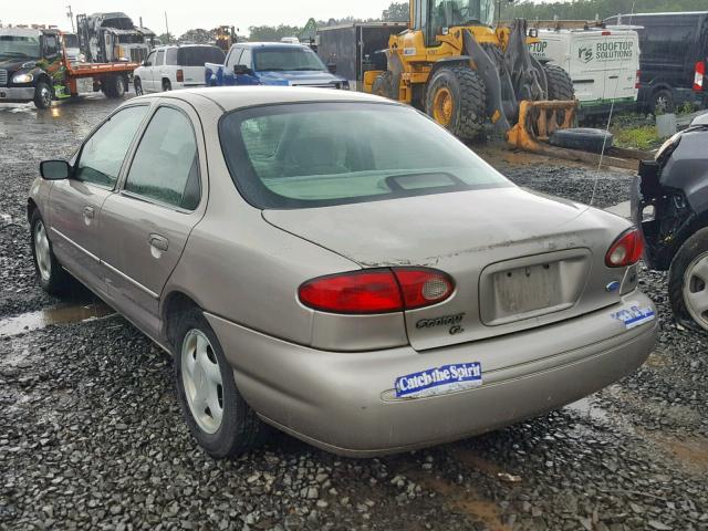 3FALP6531TM140564 - 1996 FORD CONTOUR GL 金色 照片 3