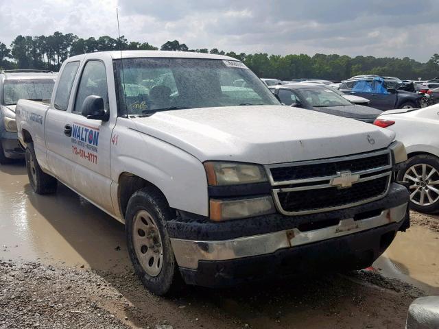 1GCEC19VX7Z136823 - 2007 CHEVROLET SILVERADO WHITE photo 1