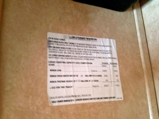 5RXTA182081015140 - 2008 MISC TRAILER Biały zdjęcie 10