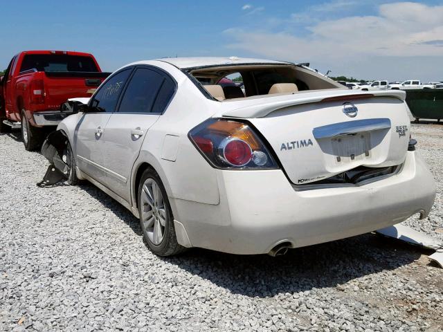 1N4BL2AP6CN563199 - 2012 NISSAN ALTIMA SR WHITE photo 3