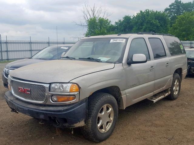 1GKFK66U24J122557 - 2004 GMC YUKON XL D SILVER photo 2