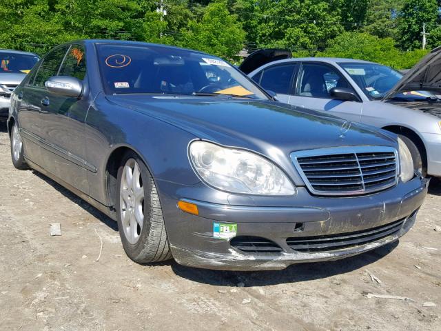 WDBNG83J15A451894 - 2005 MERCEDES-BENZ S 430 4MAT GRAY photo 1