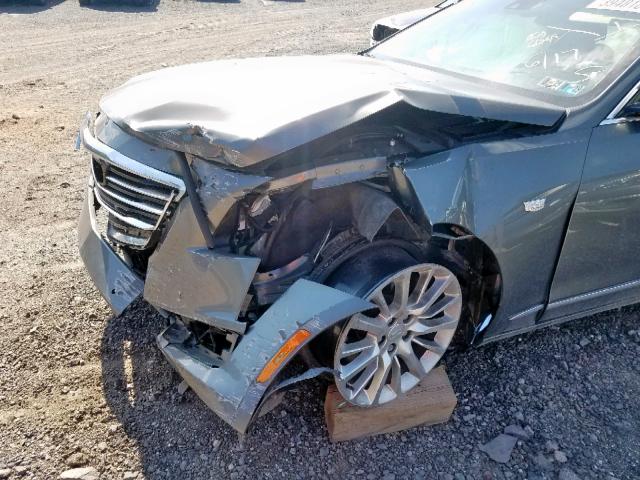 1G6KB5RS9HU163645 - 2017 CADILLAC CT6 GRAY photo 9