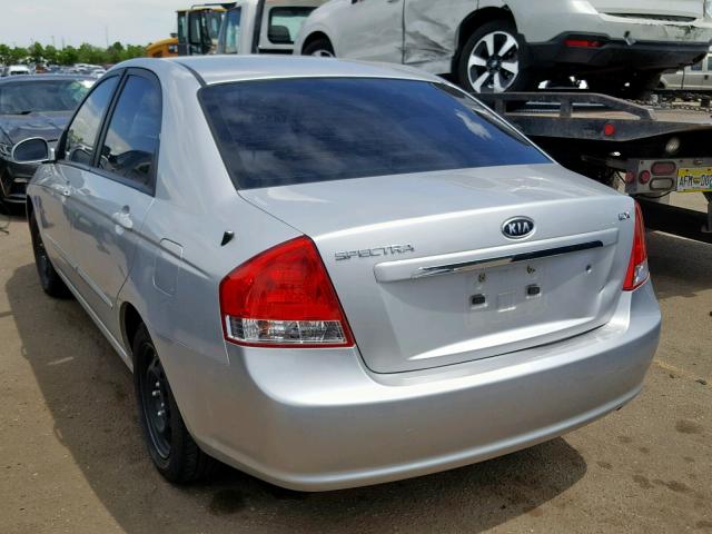 KNAFE222295659684 - 2009 KIA SPECTRA EX SILVER photo 3