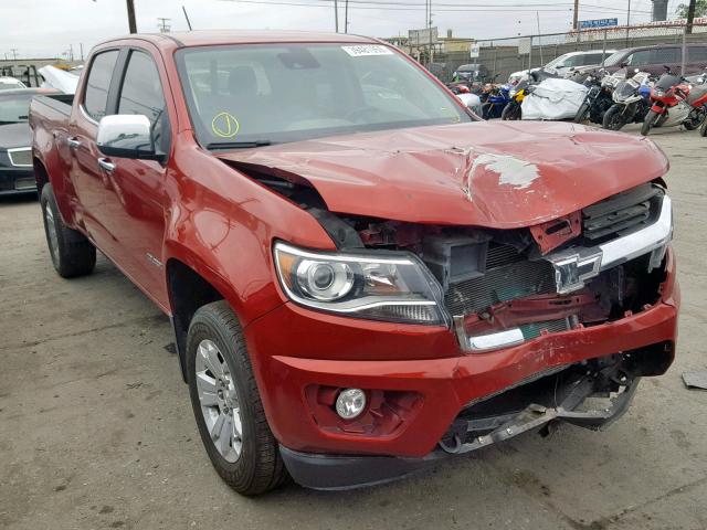 1GCGTCE35G1171938 - 2016 CHEVROLET COLORADO L RED photo 1
