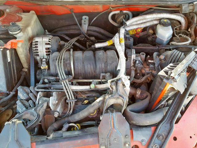 1G2WP52K1XF341324 - 1999 PONTIAC GRAND PRIX RED photo 7